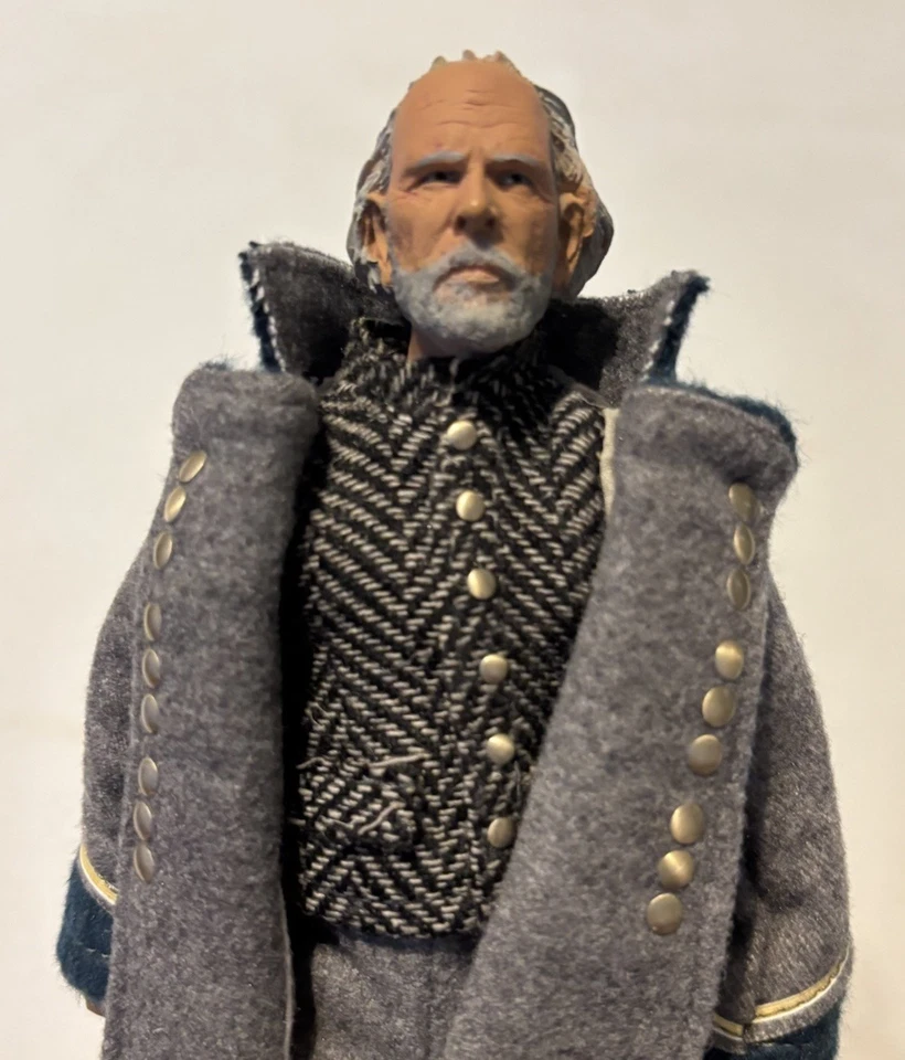 "Figura suelta de 8"" NECA The Hateful Eight General Sandy Smithers "The Confederate" Foto 2 de 3