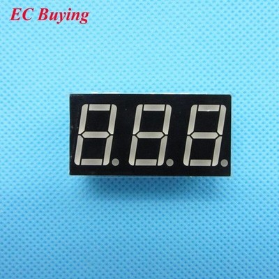 10pcs 3 bit 0.56inch digital tube common cathode red LED digit 7 segment *gi