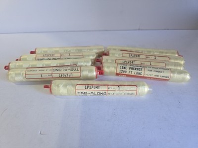 Gardner Bender Tag-Along Conduit Fishing Line Package LP1704T Lot Of 9
