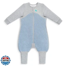 Love to Dream Organic Sleep Suit with Legs, Short Sleeve Baby Sleep Suit, Sup