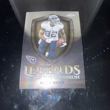 2025 Topps Chrome Football Delanie Walker Legends of the Gridiron Refractor