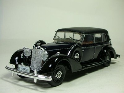 1938 Mercedes-Benz 770 hardtop sedan die-cast model, 1/43 scale, RIO, 4022