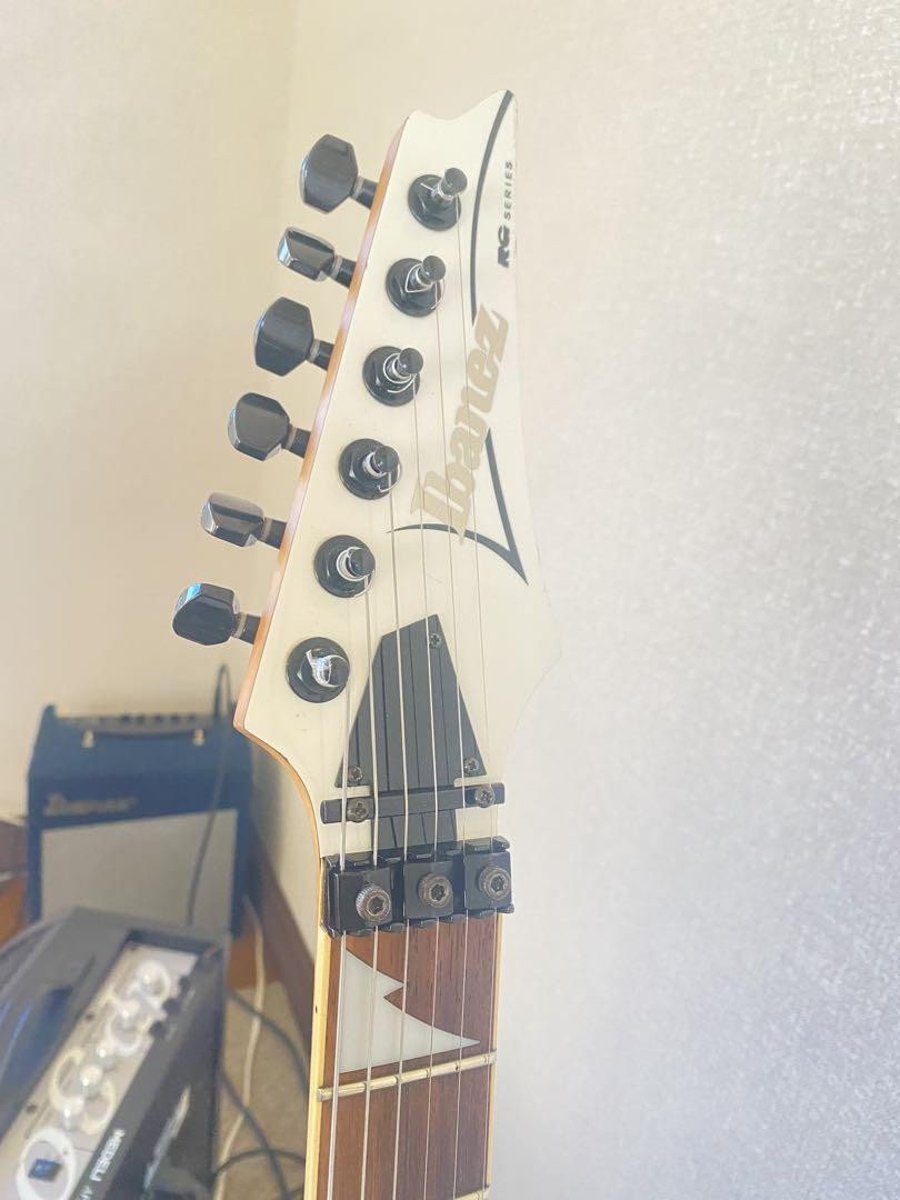 Electric Guitar Ibanez RG350DX White S/N I080425250 | eBay
