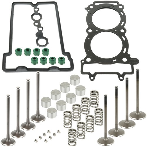 Cylinder Head Intake Exhaust Valve Gasket Kit Fits Polaris RZR XP 900 EFI 2012