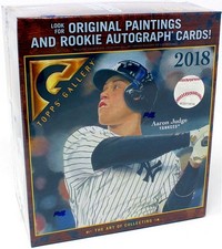 2018 TOPPS GALLERY BASEBALL BOX BLOWOUT CARDS