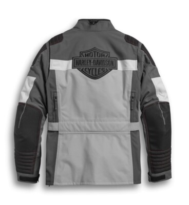 セール中⭐︎メンズヴィ・トゥエルヴV12ブルゾンXL黒 白x黄xグレー迷彩 Harley-Davidson® Men's Ventilator Switchback Lite Functional