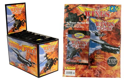 Wings Of Fire 3D PANINI - 1 Display mit 25 Tüten + Starter Pack - Neu OVP 