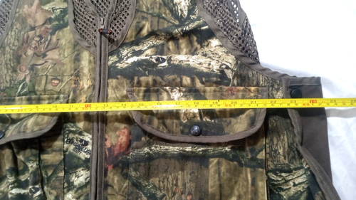 Game Winner Camo Mesh Hunting Vest Mens Size S/M Mossy Oak Up Infinity - Picture 2 of 10
