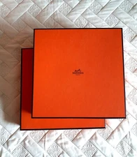 Vintage Hermes Gift Scarf or bag box 1pc Empty Box Only 13x13x1.5in
