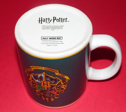 HARRY POTTER * Official Hufflepuff Ceramic Mug * Half Moon Bay * 4" (10cm) Tall - Picture 7 of 7