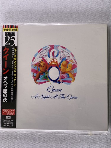 Queen Freddie Mercury CD Toshiba-EMI Japan 25th Anniversary Reissue ANATO 1998 - Afbeelding 1 van 12