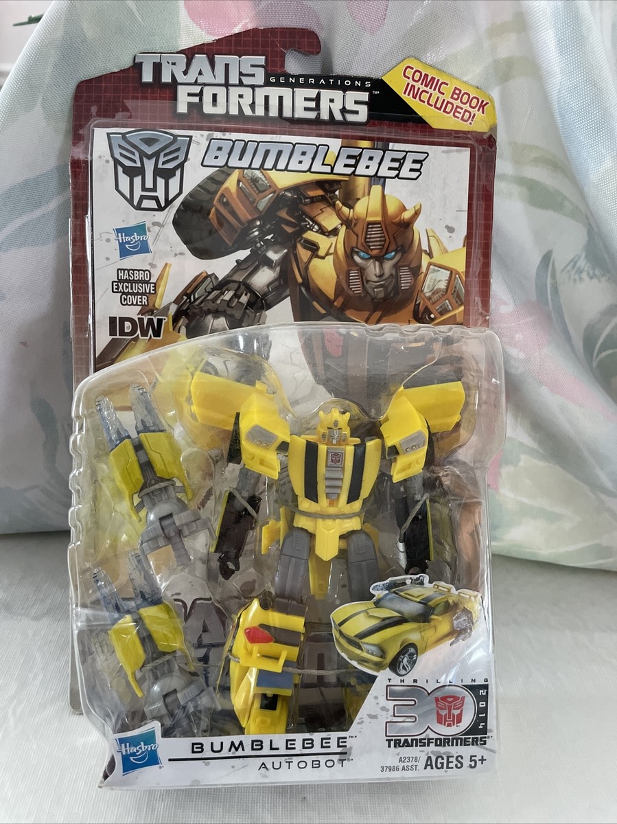 アメコミ Transformer bumble bee Bumblebee AUTOBOT Class Transformers Thrilling 30 W/ Comic | eBay