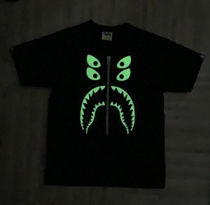 black and green bape shirt