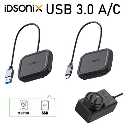 USB 3.0 to 2.5/3.5'' SATA III Hard Drive Adapter Cable-SATA to USB3.0 Converter