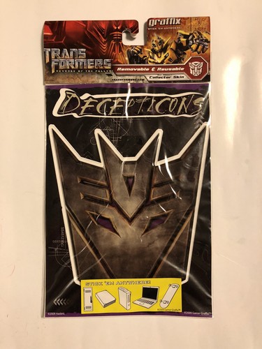 Transformers Gamer Graffix Removable & Reusable Decepticons Collector Skin - Picture 2 of 10