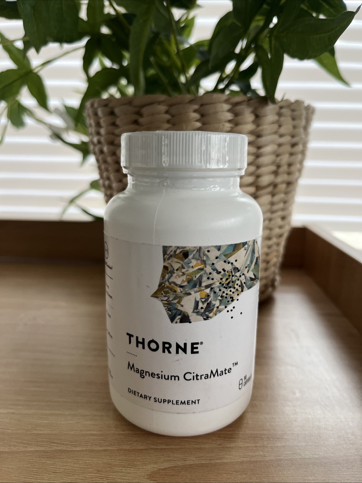 Thorne Magnesium CitraMate Dietary Supplement 90 Capsules (Exp: 04/2027)