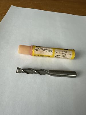 Air Arrow HSS End Mill 2 Fl RH ONG 5/16'' 3/8'' 1 1/2'' Flute 3 1/4'' Long Unused