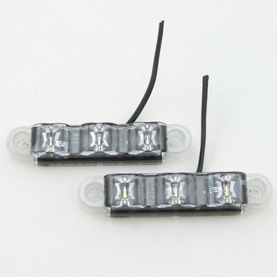 Tecniq Surface Mount LED Flood Light Back Up Light 675 Lumens Set of 2 -Used