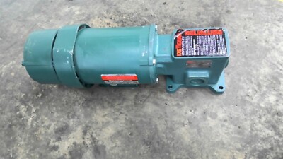 Reliance P56H7214N AC Brake Gear Motor 1 HP 208-230/460-480 V 10:1 Ratio