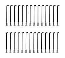 Bicycle Spokes Electric Bicycle E-bike Tricycle Wheel 12g 2.5mm Steel 72mm-30...