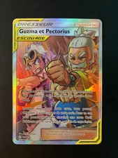 Carte Pokémon : Guzma et Pectorius 229/236 Eclipse Cosmique Français NEUF