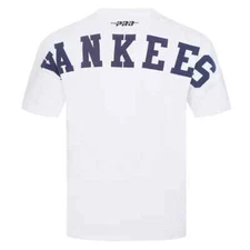 Pro Standard - MLB New York Yankees Wingspan Men's CJ Drop Shoulder Top - White