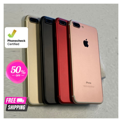 Apple iPhone 7 Plus 32GB/128GB - Rose Gold, Black, Red - Good Condition