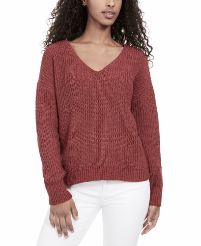 Hippie Rose Juniors' Chenille V-Neck 