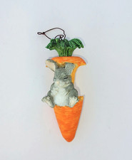 Charming Tails Figurine Rabbit Asleep on Carrot Ornament Dean Griff NIB RARE