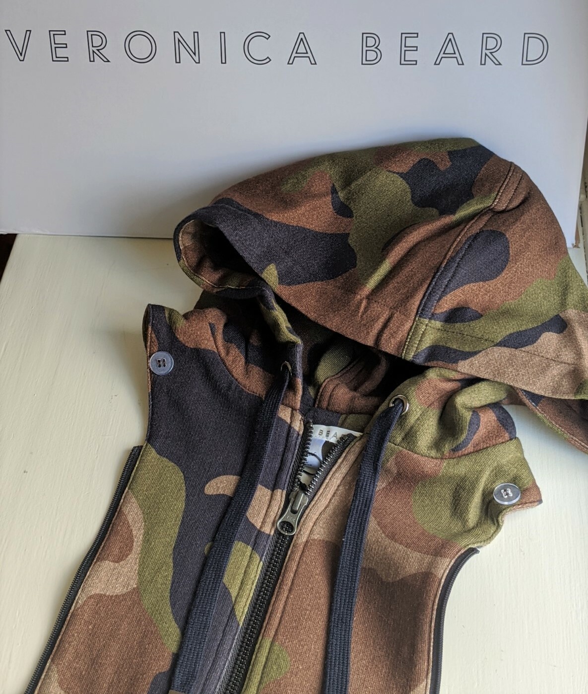 veronica beard camo dickey
