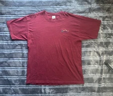 Vintage Murina 90s Taos Red  T-Shirt Made In USA Mens XL