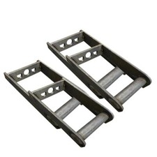 4x Rahmen MS01 Aufnahme zum anschweißen / Schnellwechsel Adapter SW01 Minibagger