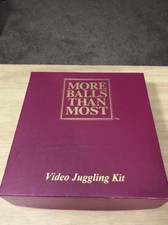 VINTAGE MORE Balls THAN Most JUGGLING 3 BALLS VHS Video Kit