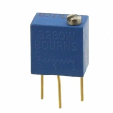 3260W-1-201 Bourns 200 Ohm 5% 0.25W 11 turn wirewound trimmer resistor