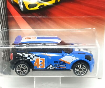 Majorette Mini Cooper WRC no.43 Blue 1:57 (3