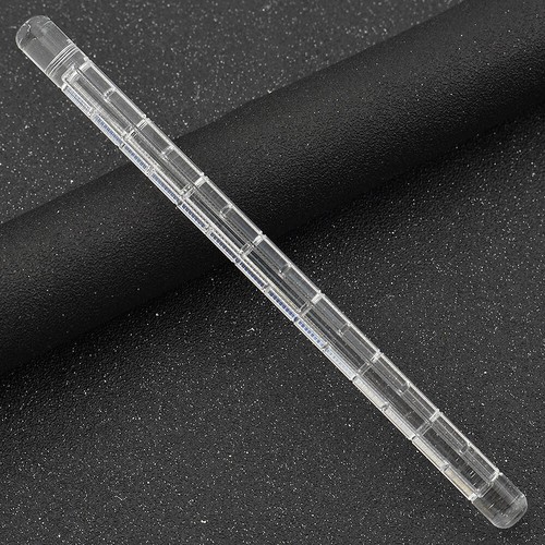Transparent Acrylic Rolling Pin Embossed Wave Note Clay Texture Fondant Tool DIY - Picture 12 of 18