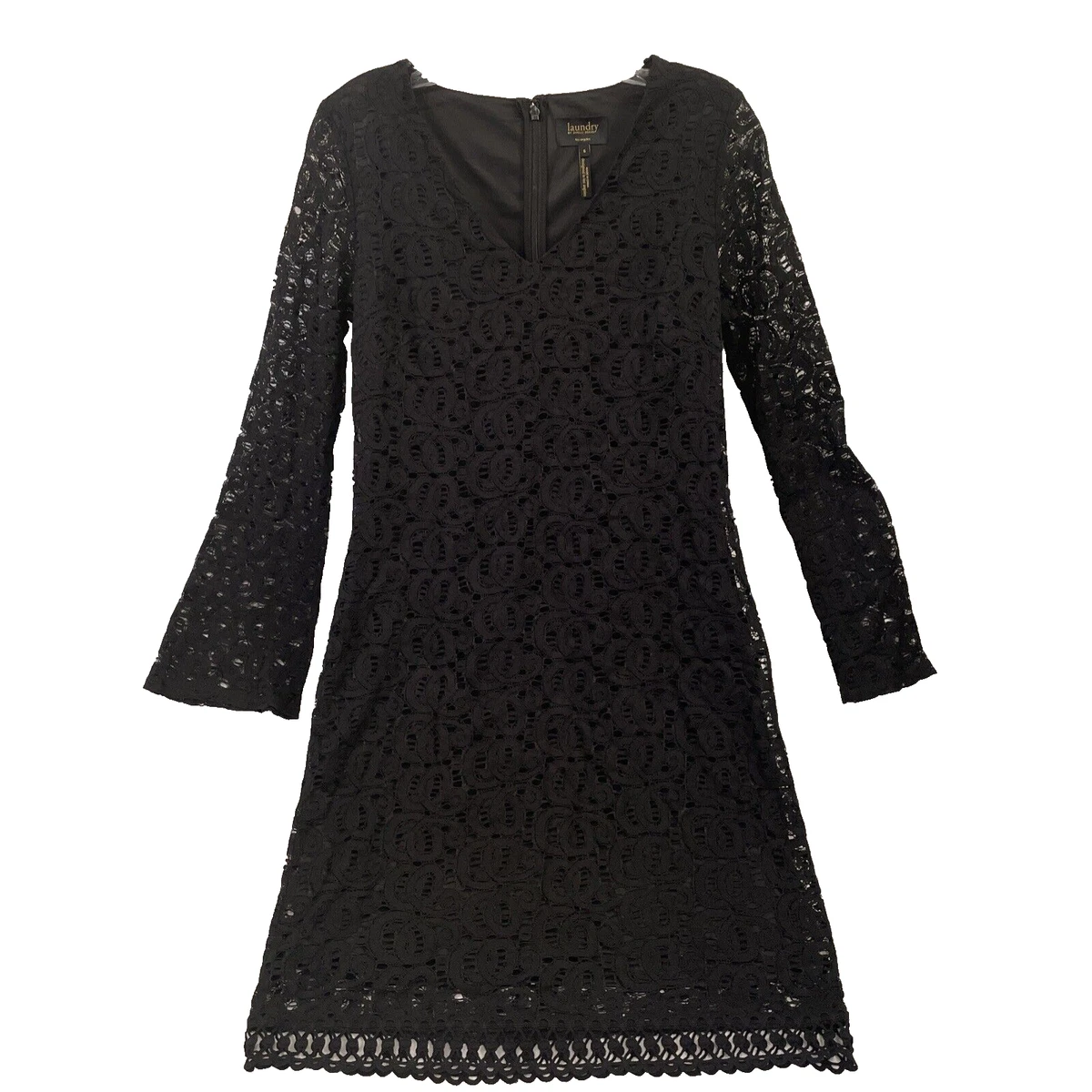 Laundry by Shelli Segal Black Lace Dresses for Women for sale | eBay Laundry by Shelli Segal Black Lace Dresses for Women for sale | eBay