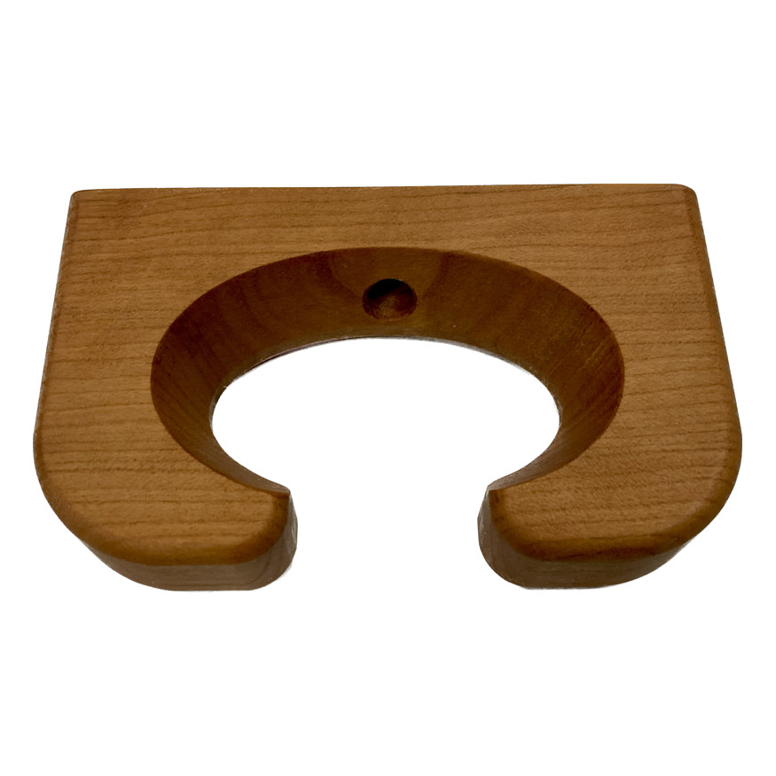 Best Solid Wood Canoe Paddle Holder 1" thick Cherry, Made in USA !!