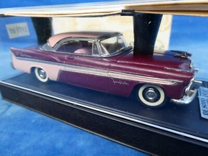Modèle Réduit DeSoto Fireflite 1956 échelle 1:43 – Collection Bleu, Boîte Neuve, Signé, Argentine