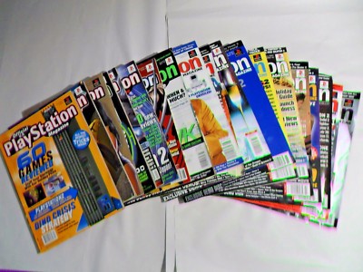 Official US Playstation Magazine Issues, Great Condition! (Dec '99 - Sept '01)