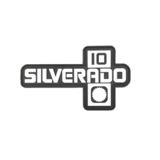 Chevrolet C10 Silverado Square body patch 3D PVC iron on 