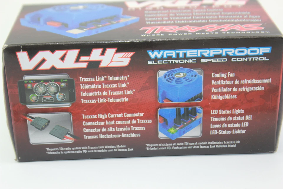Traxxas TRX 3465 MAXX Brushless Controller Velineon VXL-4S Waterproof NEW in OVP - Image 4 of 4