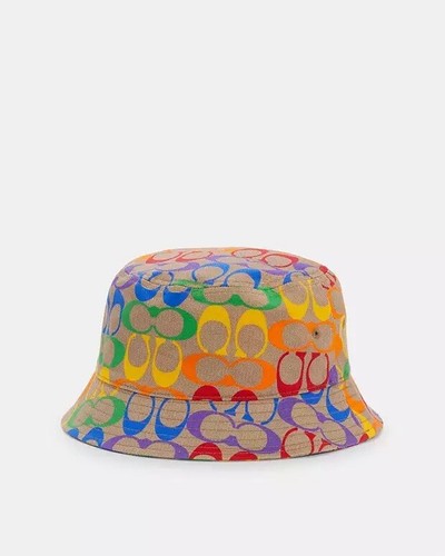 Coach Rainbow Signature Bucket Hat