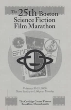 25th Boston Science Fiction Film Marathon Program (2/20/2000) Coolidge Corner