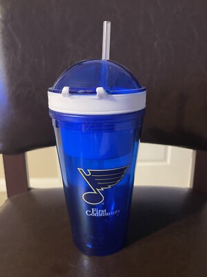 BRAND NEW St. Louis Blues 2021-22 SGA Snackeez-Like Kids Snack Tumbler!