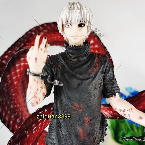 Anime Tokyo Ghoul Kaneki Ken Figure Model GK Statue Collection Doll Toys 39cm - Picture 9 of 11
