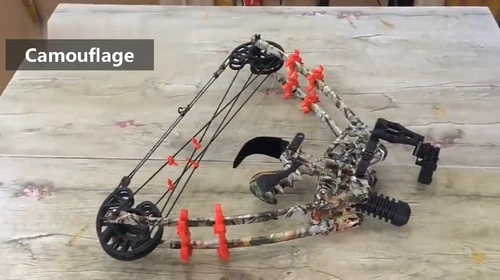 Dual-use Triangle Archery Compound Bow Catapult Bowfishing Steel Ball Hunting - Picture 4 of 28