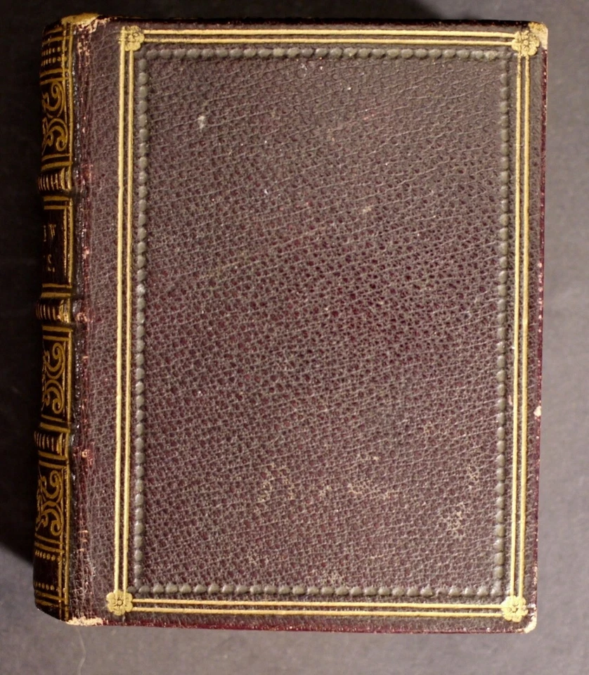 * Rare Miniature 1837 * Hebrew Lyrics Select Poems On Old Testament Subjects - Image 4 of 4