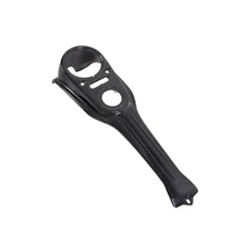 Black Carbon Fiber Gas Tank Dash Panel Console for Harley 2013-2017 Street Bob 