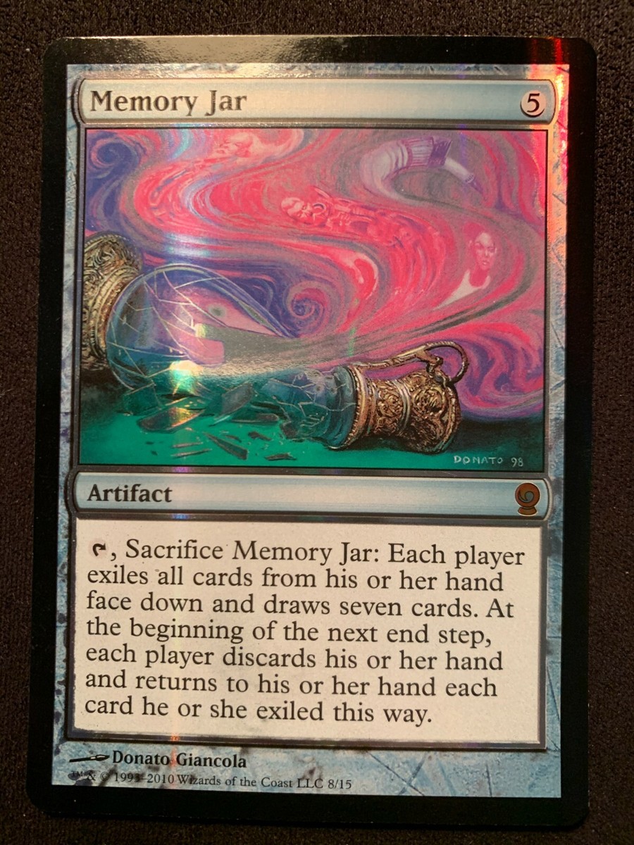 マジック：ザ・ギャザリング ftv Memory Jar MTG Magic 1x x1 - Memory Jar FOIL FTV: Relics Ed NM (Avl 1